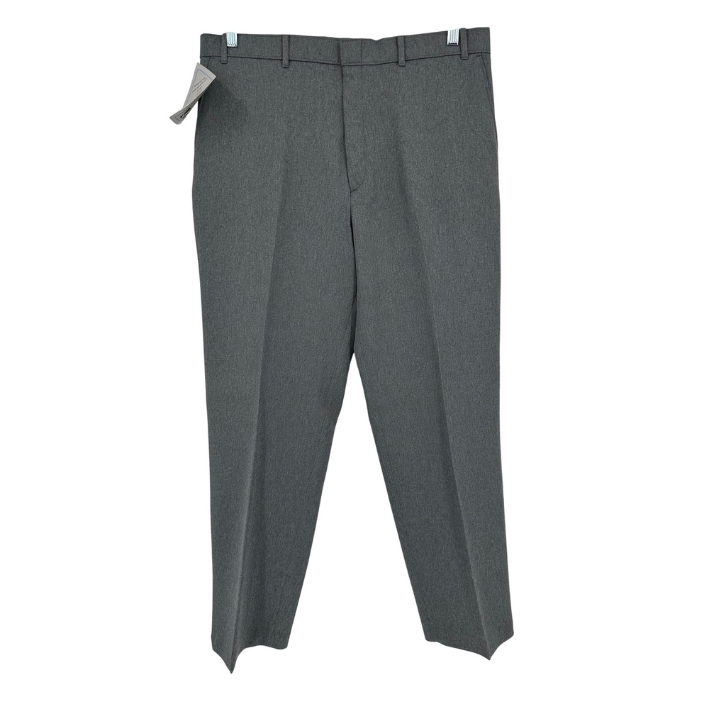 Levis Action Slacks 38x30 Gray Sta-Prest VTG Dress Pants 476902753 deadstock